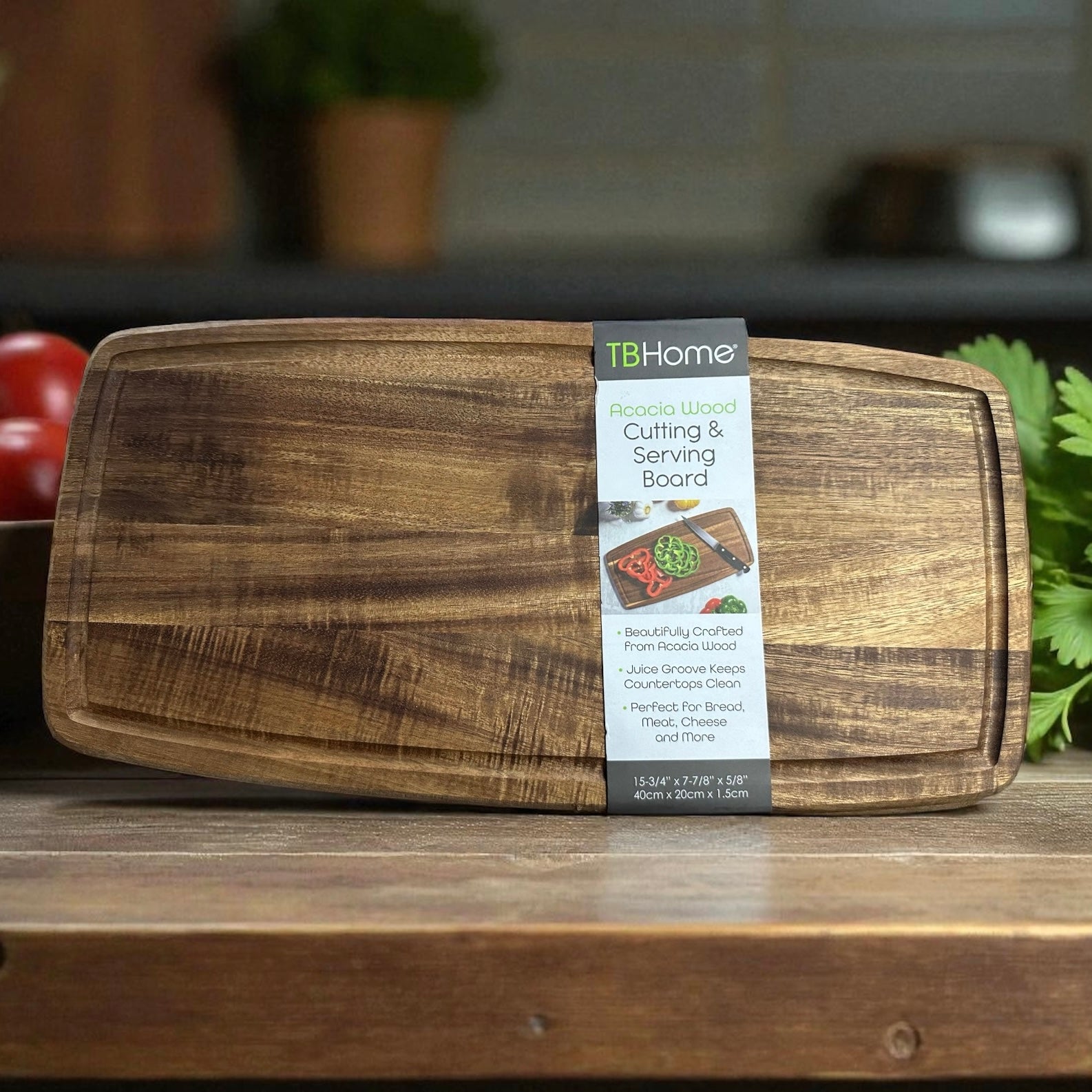 14x 7 Acacia Wood Cutting Board