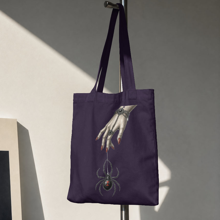 Black Widow Tote Bag