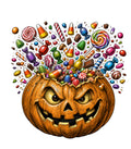 Exploding Jack-o’-Lantern Tote Bag